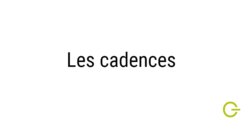 Illustration texte "cadences"
