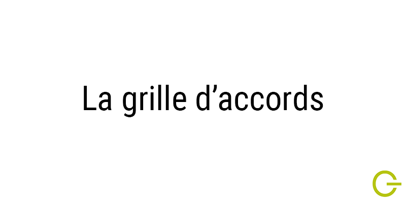 Illustration texte "grille d'accords"