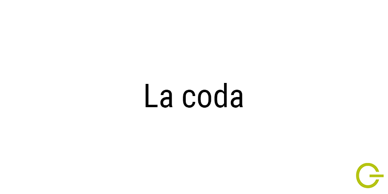 Illustration texte "la coda"