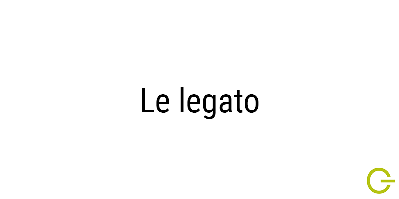 Illustration texte "Legato"
