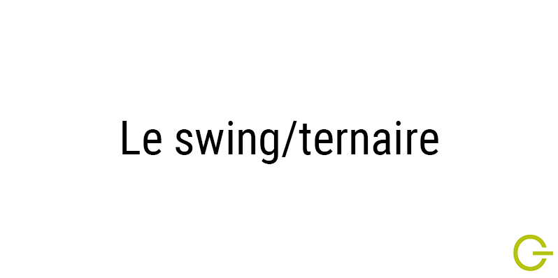 Illustration texte "swing ternaire"