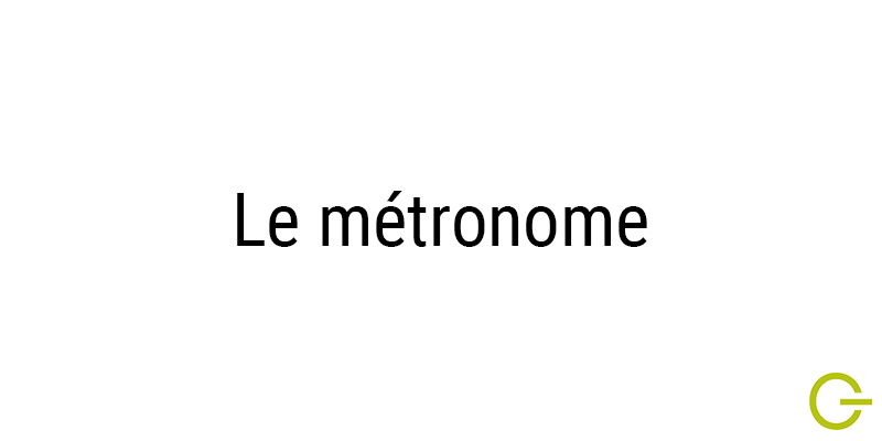 illustration métronome
