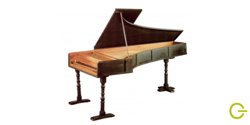 Illustration du piano forte instrument de musique
