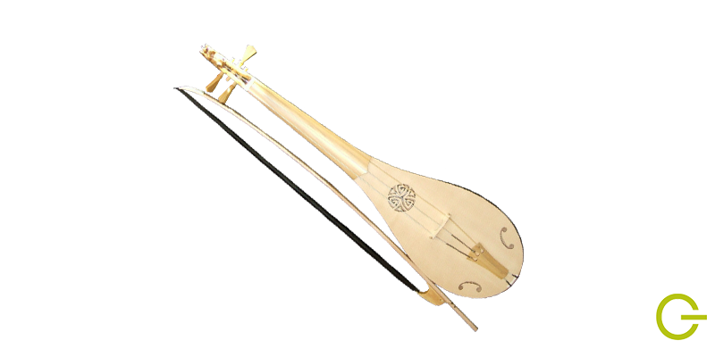 Illustration du rebec instrument de musique