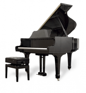 Piano à queue, instrument de musique