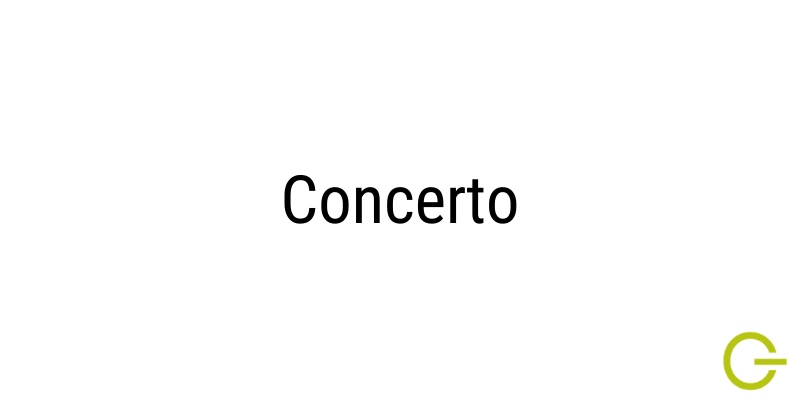 Illustration concerto musique
