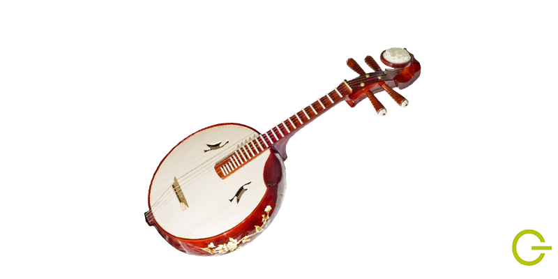Illustration du ruan instrument de musique