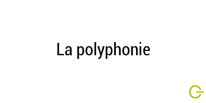 Illustration texte "la polyphonie" musique