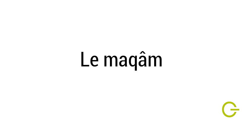 Illustration texte "le maqam" musique