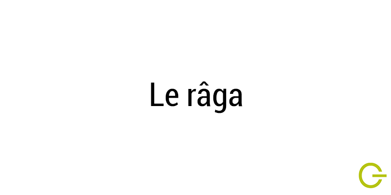 Illustration texte "le raga" musique