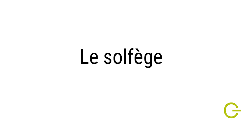 illustration texte "solfège"