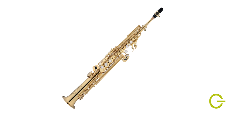 Illustration tessiture saxophone soprano en sons réels