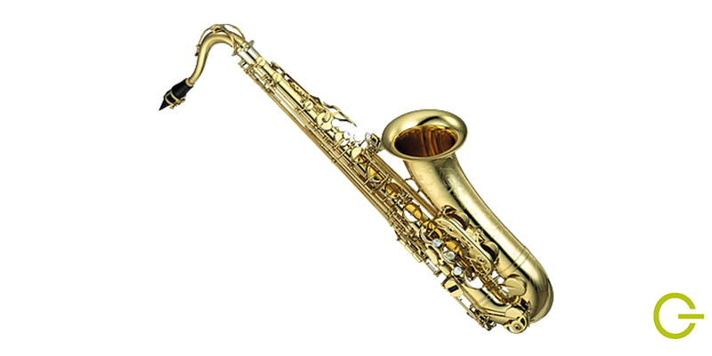 Illustration saxophone ténor instrument de musique
