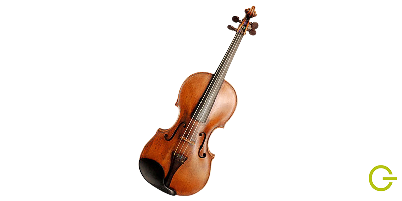 Illustration du violon alto instrument de musique