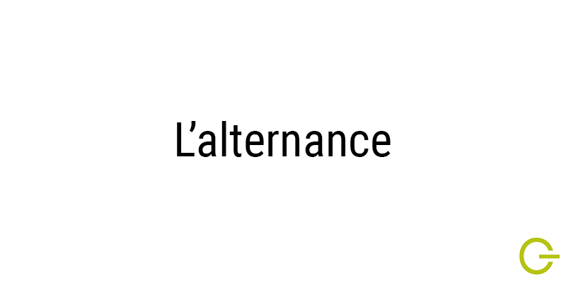 Illustration texte "alternance" musique
