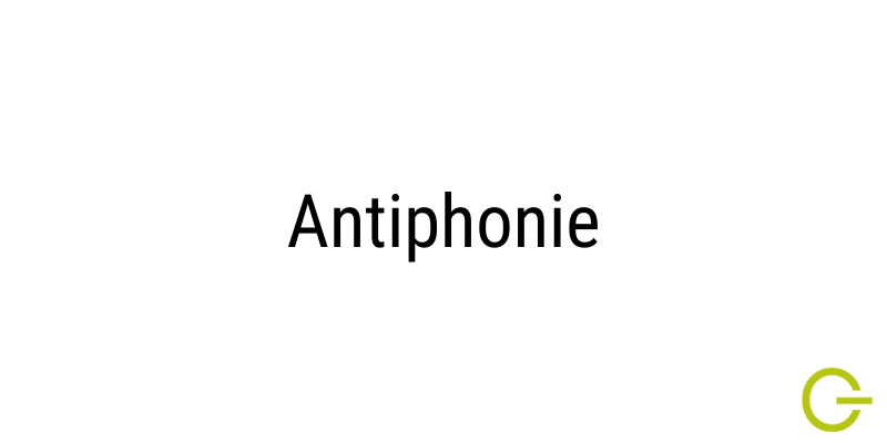 Illustration antiphonie