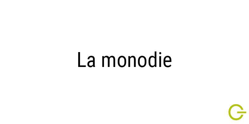 Illustration texte "la monodie"