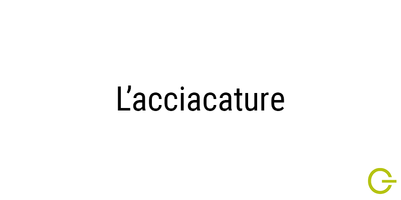 Illustration texte "acciacature"