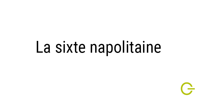 Illustration texte "sixte napolitaine"