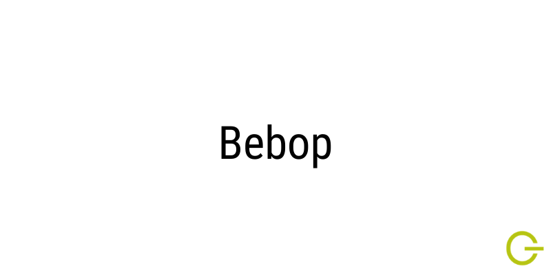 iIllustration Bebop musique