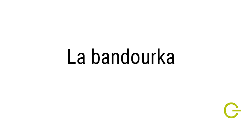 illustration texte "bandourka" instrument de musique