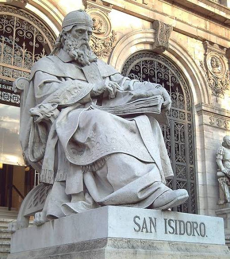 Statue isidore de séville théoricien musique