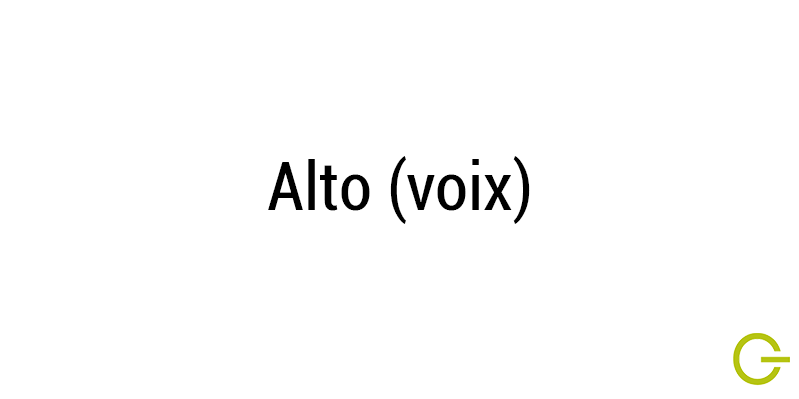Texte illustration "alto (voix)"