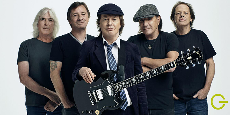 Illustration ACDC groupe musique