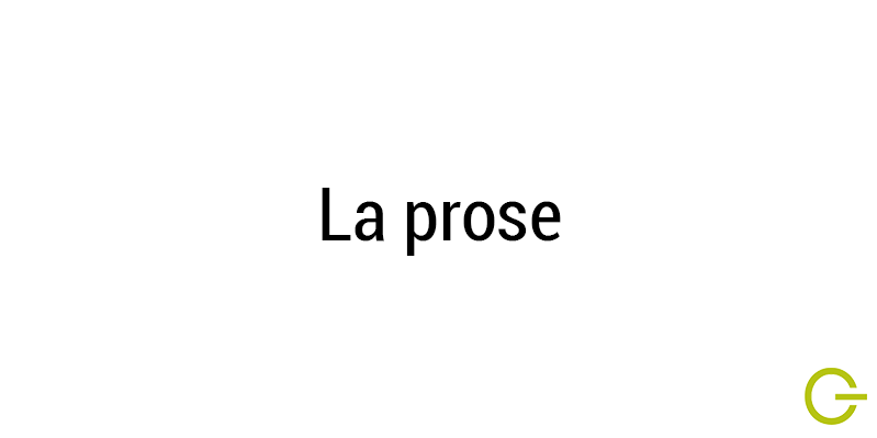 Illustration texte "la prose" musique
