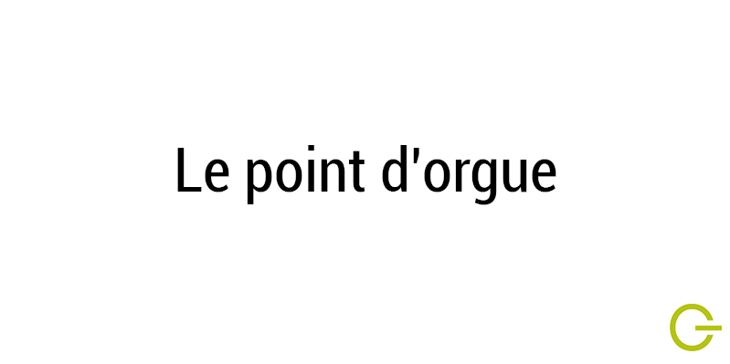 Illustration texte "le point d'orgue"