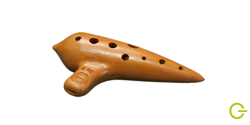 Illustration de l'ocarina instrument de musique