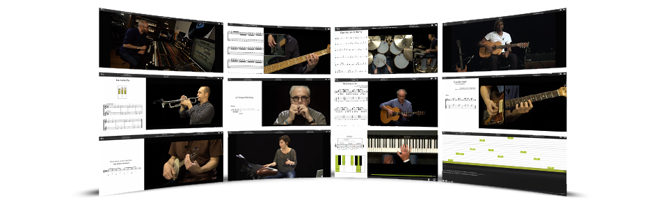 cours de musique sur internet