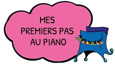 Mes premiers pas au piano